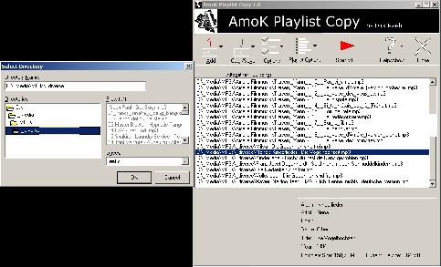 Screenshot AmoK Playlist Copy